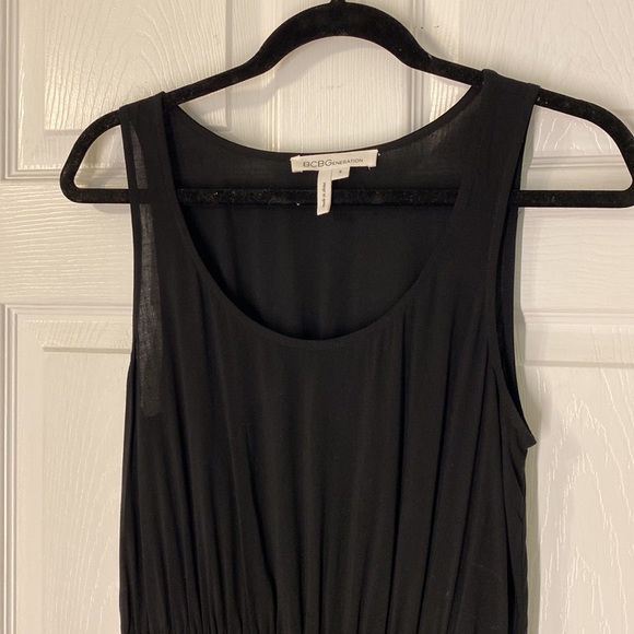 BCBGeneration high/ low black gown - Picture 3 of 6